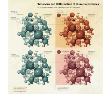Фотолиз и деформация гумусовых веществ под влиянием света, влажности и температуры Фотолиз и деформация гумусовых веществ под влиянием света, влажности и температуры