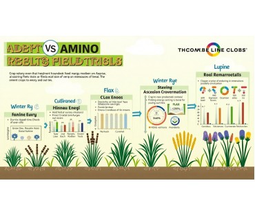 Wyniki badań terenowych preparatu Adept i Amino Energy na uprawach: buraków cukrowych, lnu, żyta ozimego i łubinu