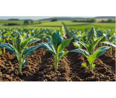 Uso de preparados bacterianos junto con humato de potasio Agro.Bio