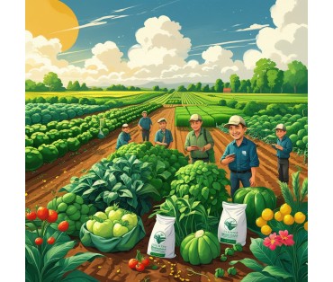 Vegetative experiments with humates on vegetable and grain crops in northern Ukraine