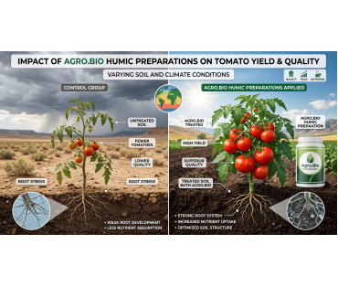 Wpływ nowoczesnych preparatów humusowych Agro.Bio na kształtowanie plonu i jakości pomidorów w zależności od warunków glebowo-klimatycznych