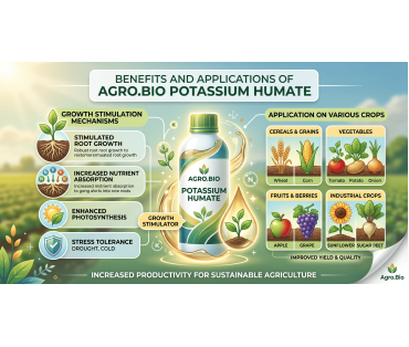Zastosowanie humatu potasu Agro.Bio jako stymulatora wzrostu